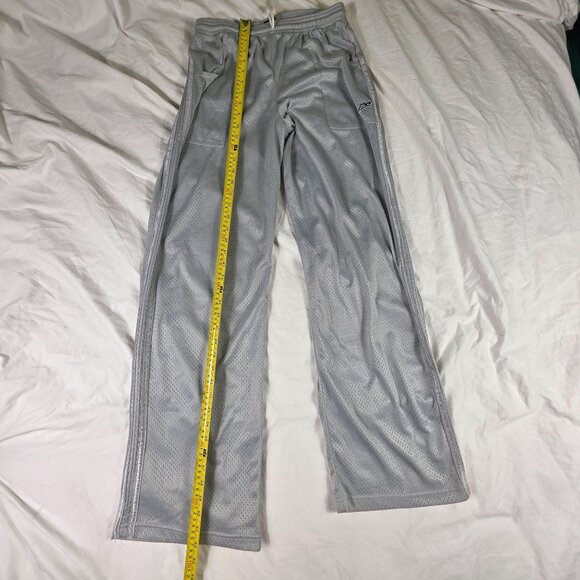 Vintage Perfetto Sportswear Mens Large Silver Athletic Pants Lightweight Casual - Picture 11 of 12
